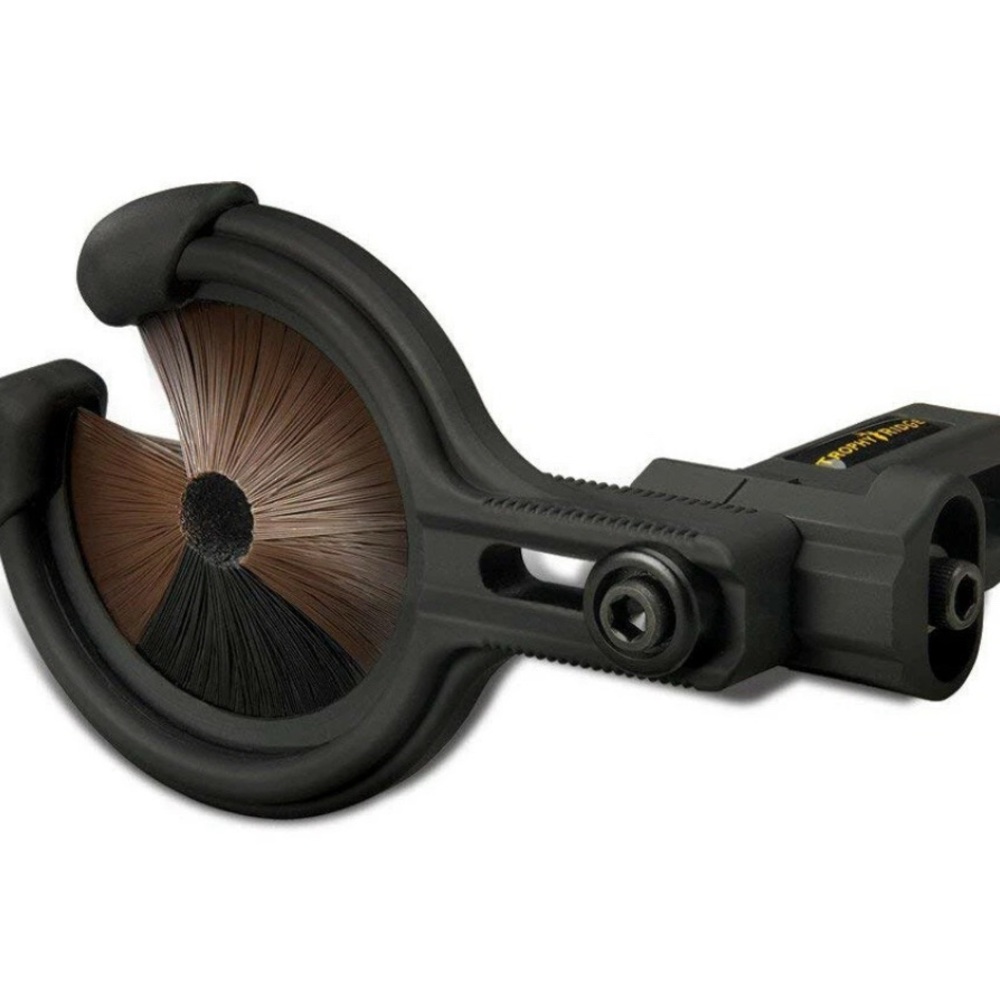 Black and Brown Archery Arrow Rest